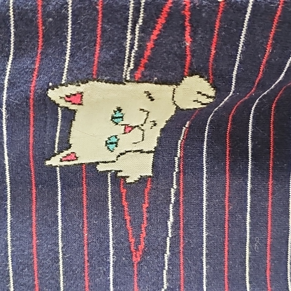 Ripndip Striped T-Shirt with Cat Embroidery. - Picture 4 of 6